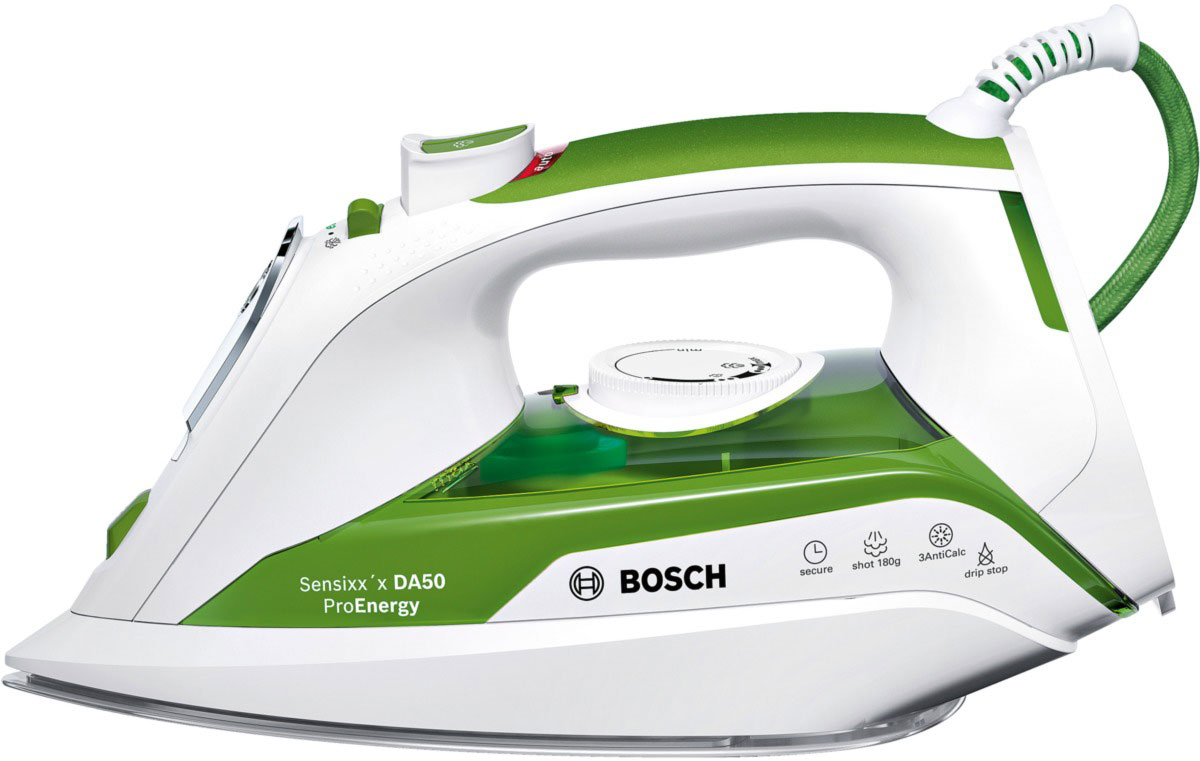 Bosch TDA 502412E, White Green утюг