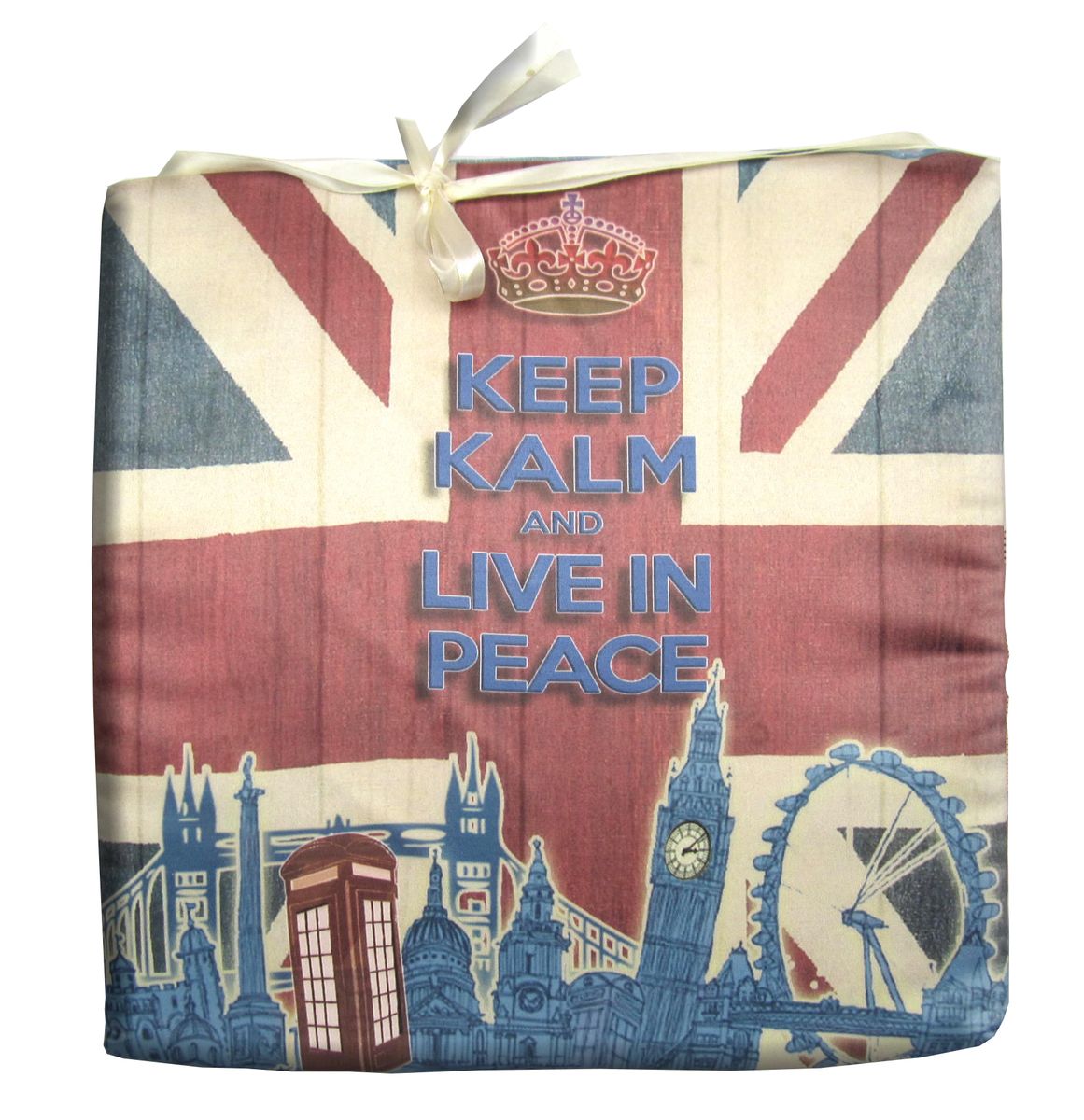 фото Подушка на стул Gift'n'Home "Union Jack", 40 х 40 см