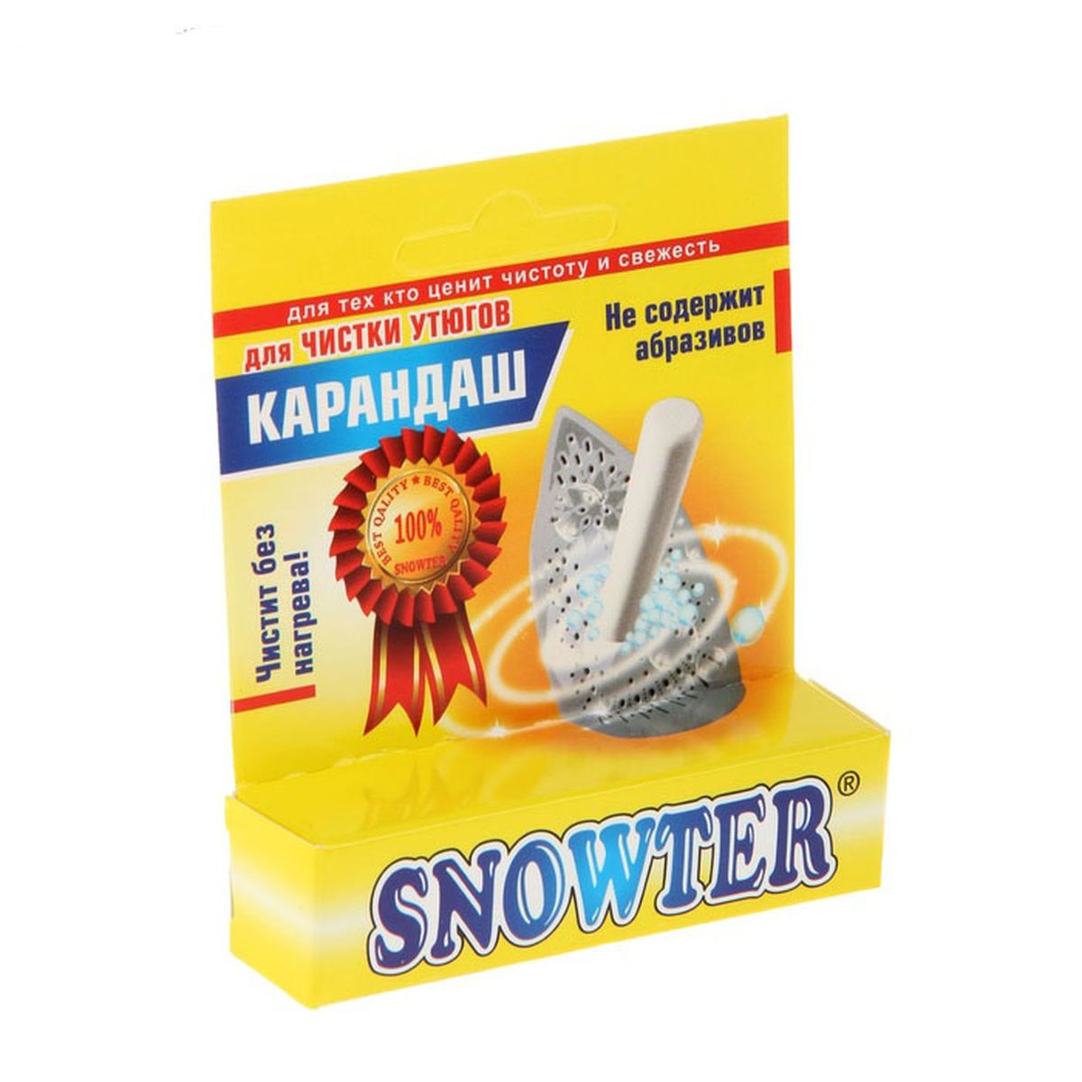 фото Карандаш для чистки утюгов без нагрева "Snowter", 35 г