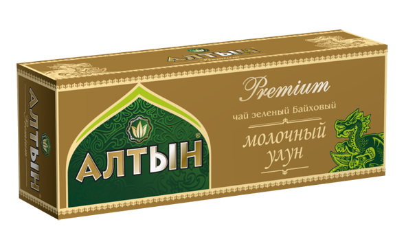 Алтын Premium Молочный Улун зеленый чай в пакетиках, 25 шт