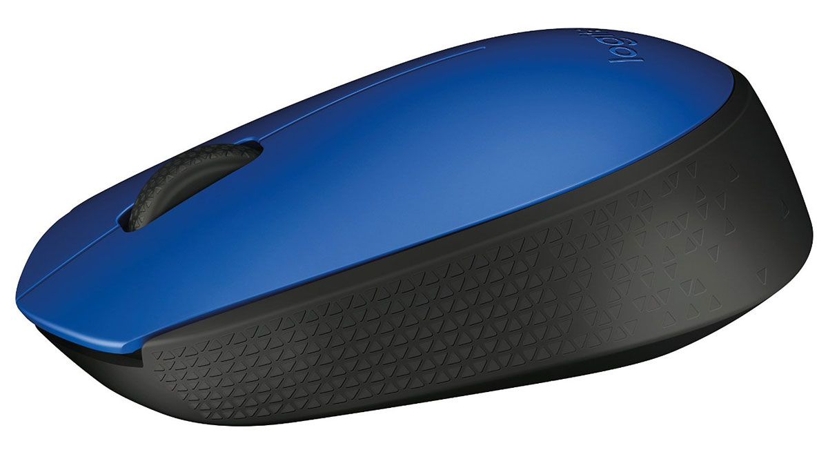 фото Мышь Logitech M171, Blue беспроводная