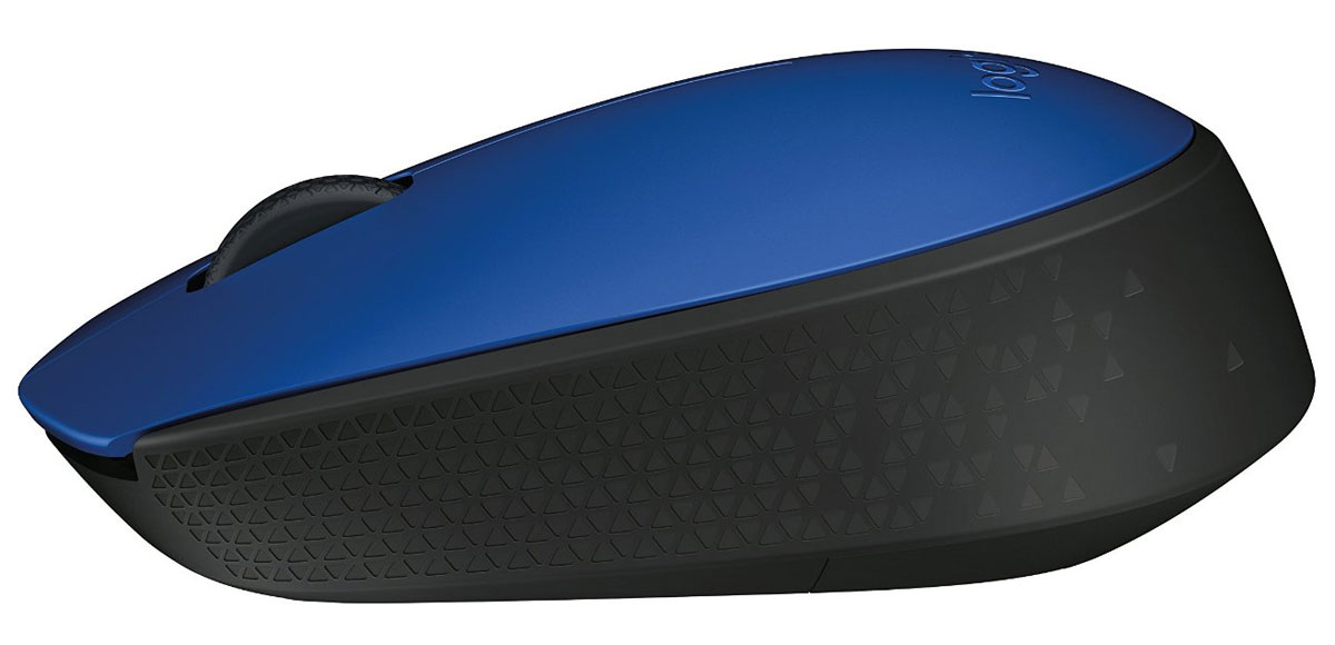 фото Мышь Logitech M171, Blue беспроводная