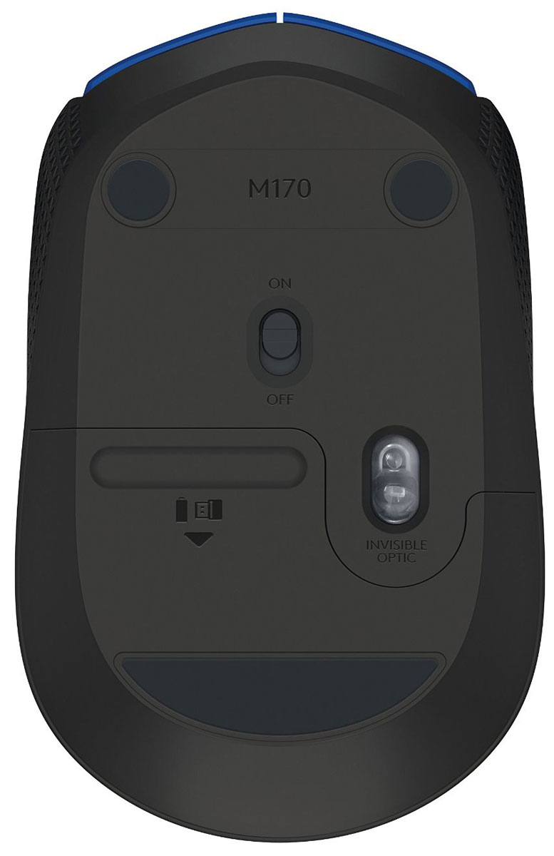 фото Мышь Logitech M171, Blue беспроводная