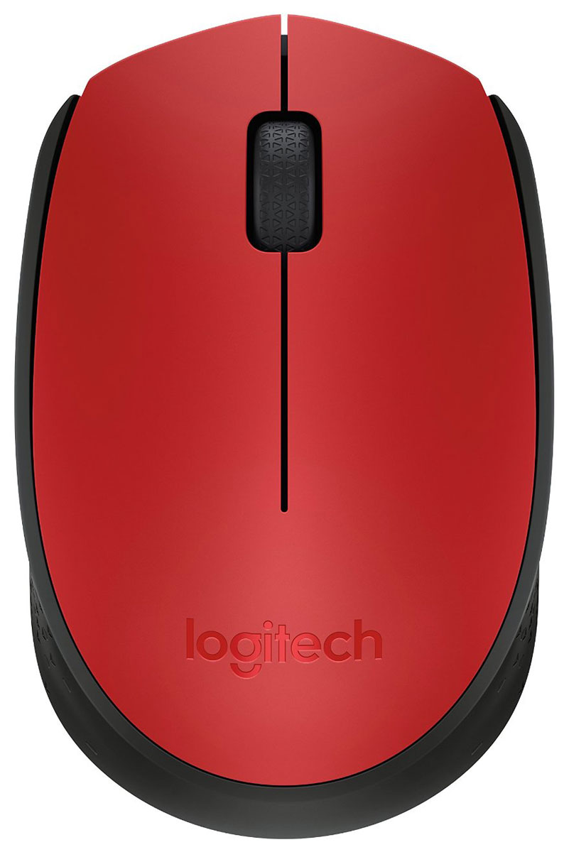 фото Мышь Logitech M171, Red беспроводная