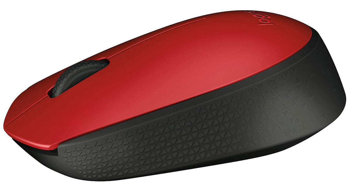 фото Мышь Logitech M171, Red беспроводная