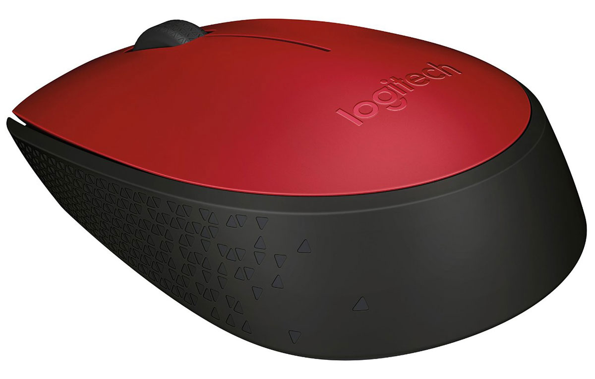 фото Мышь Logitech M171, Red беспроводная