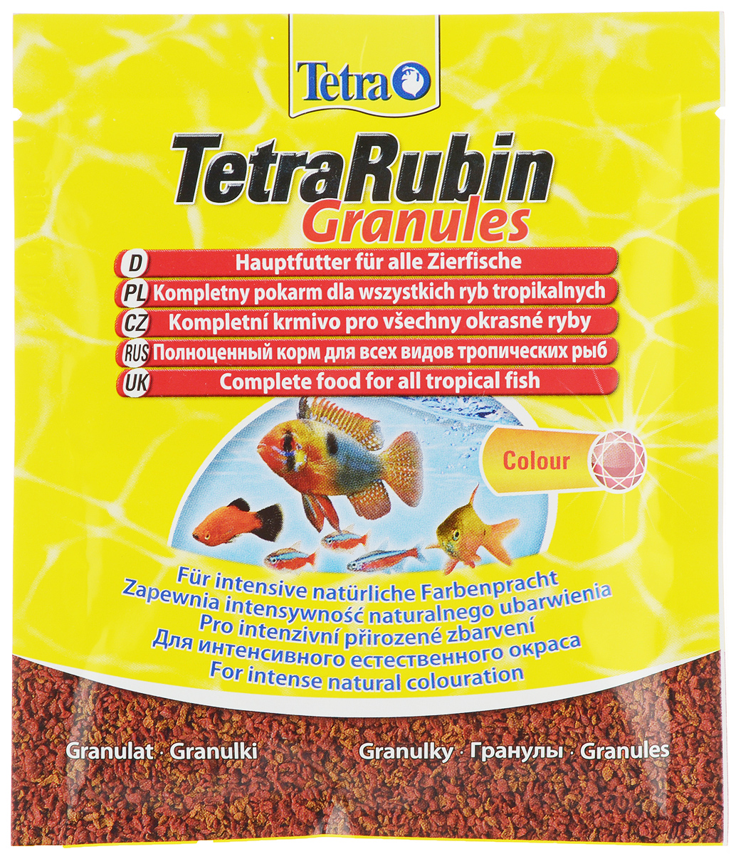 Корм Tetra "TetraRubin. Granules" для улучшения окраса всех видов рыб ...