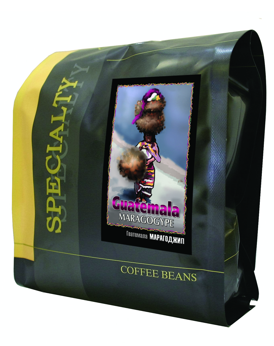 фото Блюз Марагоджип Гватемала кофе в зернах, 500 г Кофе блюз