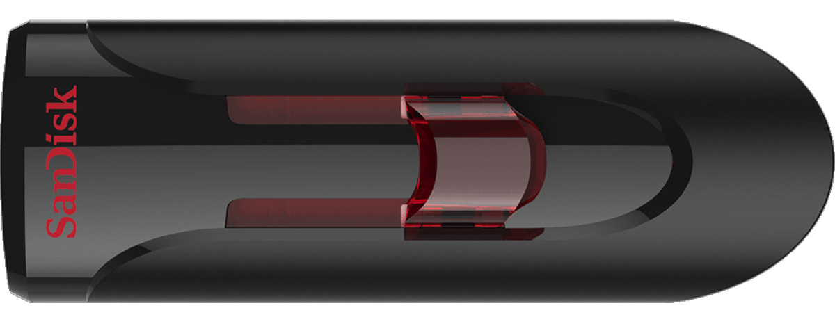 фото SanDisk Cruzer Glide 3.0 64GB, Black Red USB-накопитель