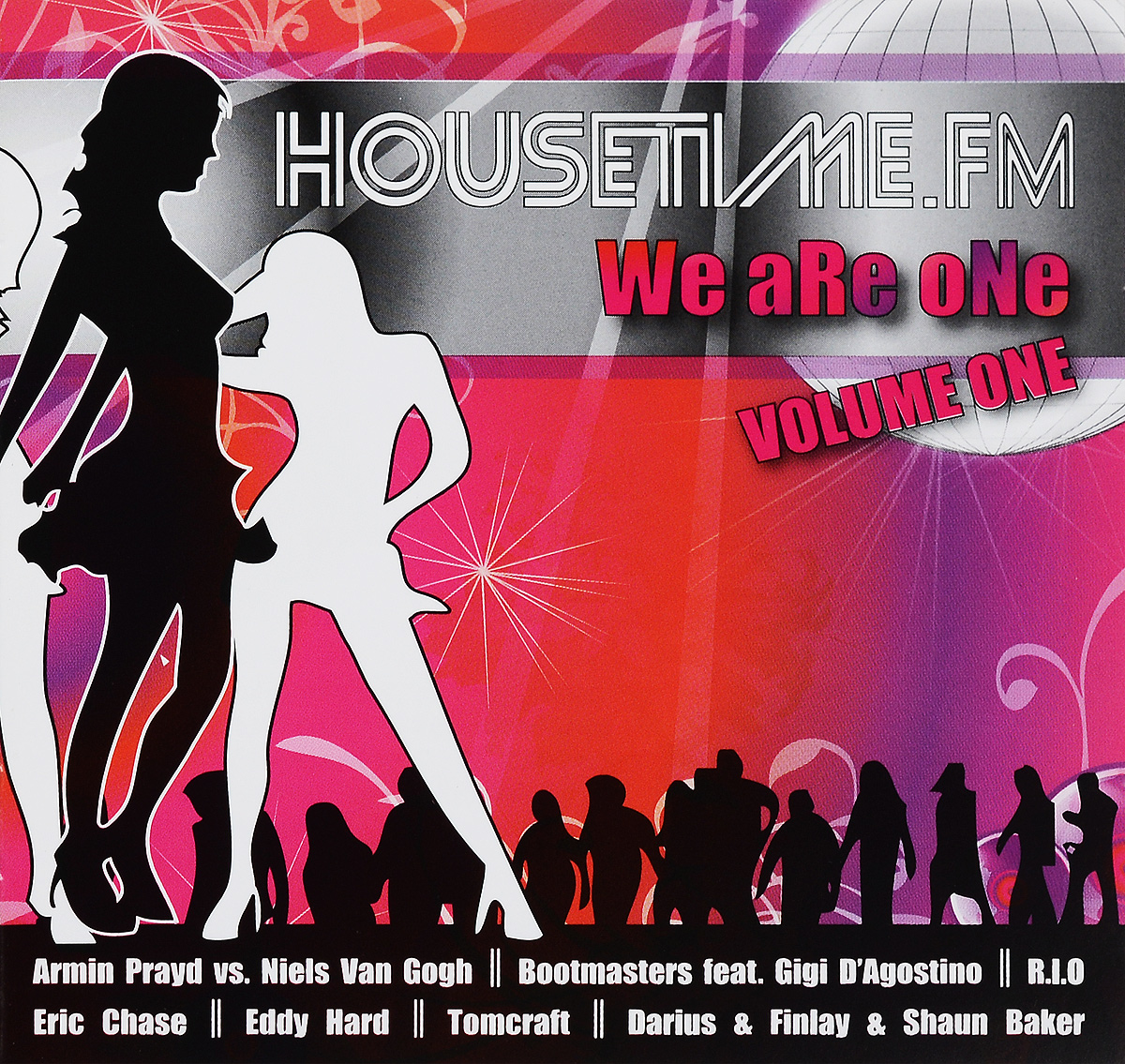 HouseTime.FM. We Are One. Volume 1 (2 CD). Mr. Lee,DJ Stuff,Clubbazz,"Monkey Business",Apollo,Рико Бернаскони,"Addicted Craze",Cabella,Эдди Хард,Эрик Чейс,Bingo Players,Tomcraft,Сэм Уолкертон,Арнольд Палмер,"Bootmasters",Армин Прайд,"Cappella",Нильс Ван Гог,Робби Ривьера,Fast Eddie