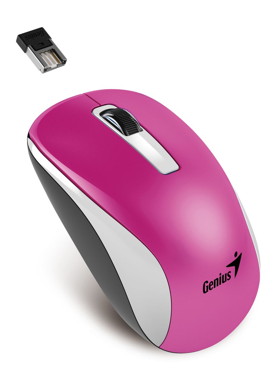 фото Мышь Genius NX-7010, Magenta беспроводная