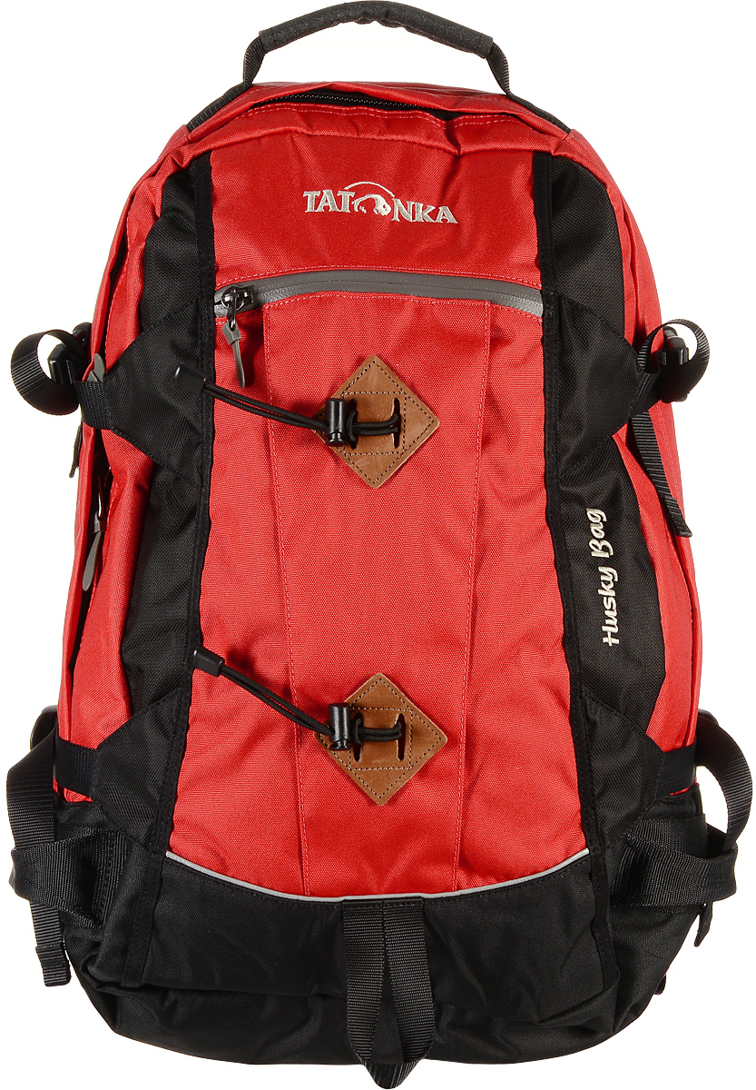 фото Городской рюкзак Tatonka "Husky Bag" с чехлом от дождя, цвет: красный, 28 л. 1580.015