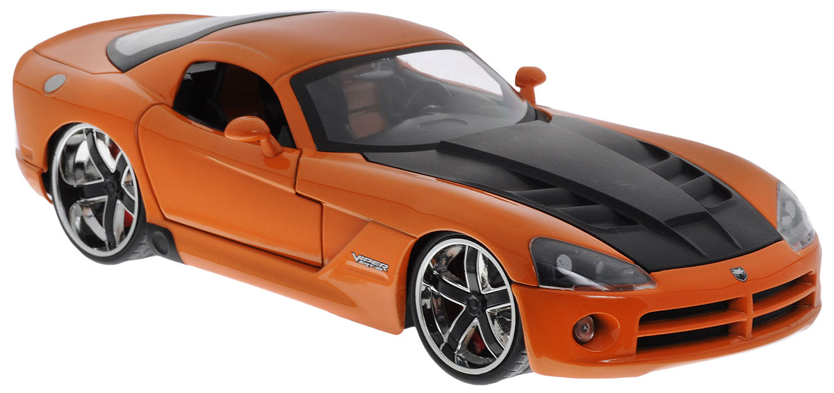 Машина dodge Viper оранжевый