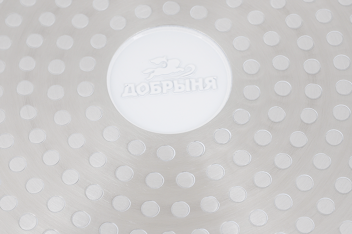 фото Сковорода Добрыня "Сегун" с крышкой, с керамическим покрытием. Диаметр 24 см