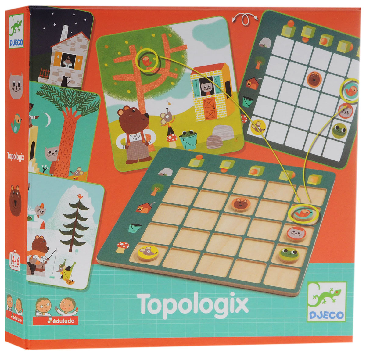 Djeco Обучающая игра Топологик djeco обучающая игра топологик