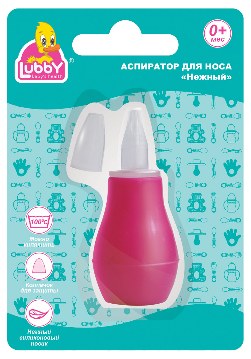 фото Lubby Аспиратор для носа Нежный