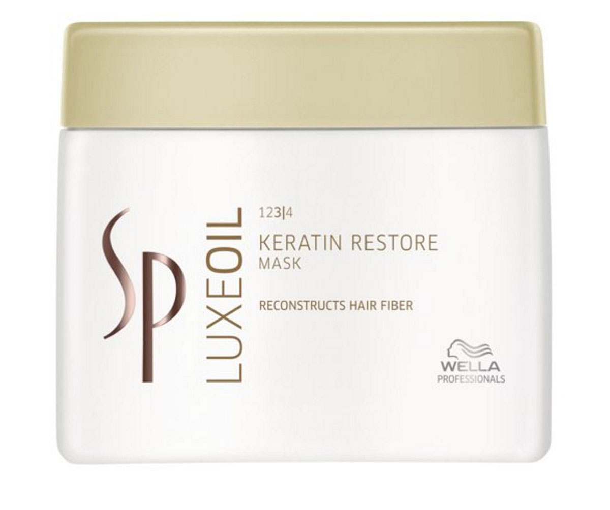 фото Wella SP Маска для восстановления кератина волос Luxe Line Keratin Restore Mask, 400 мл