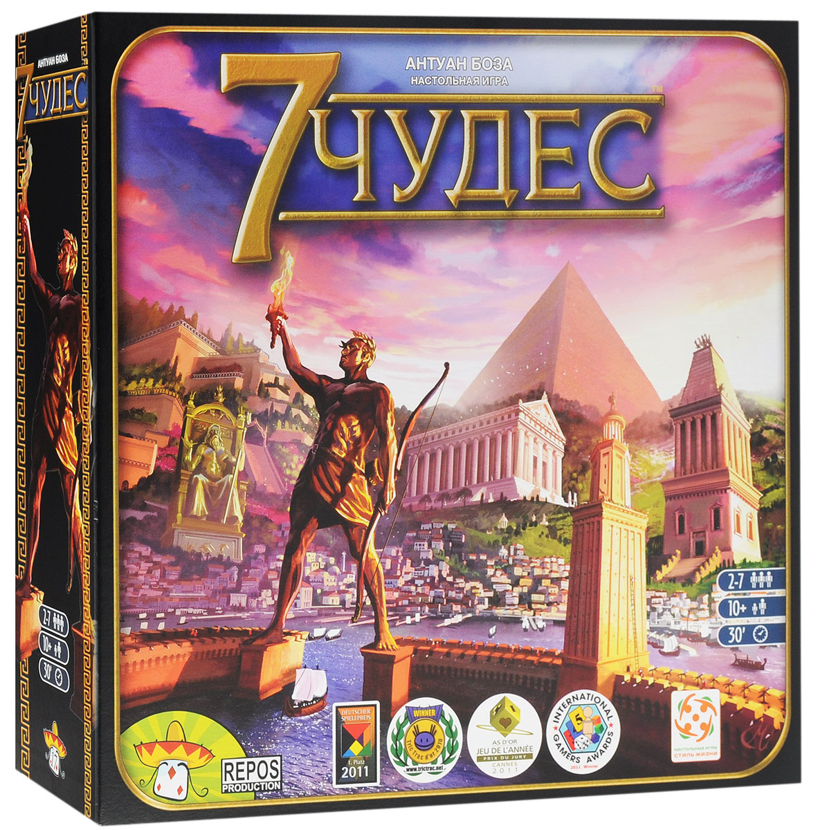 фото Asmodee Настольная игра 7 Чудес