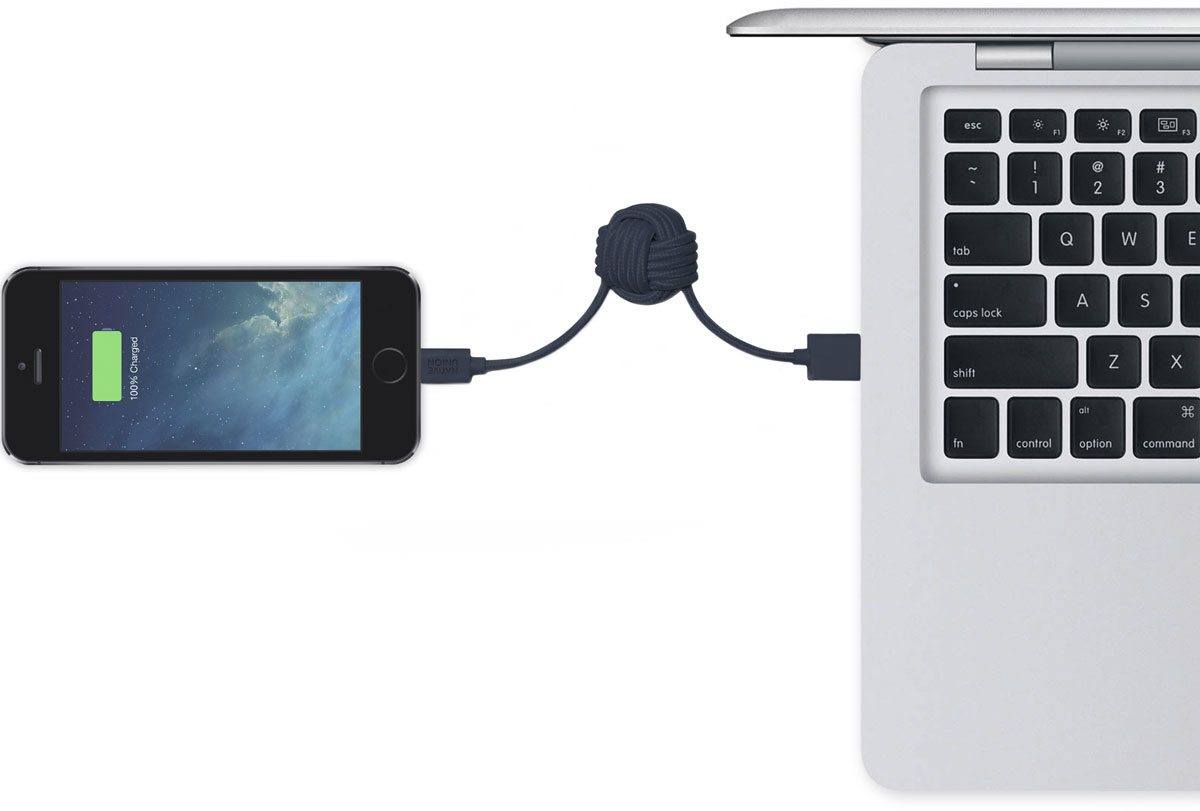 фото Native Union Key Cable, Blue кабель Apple Lightning