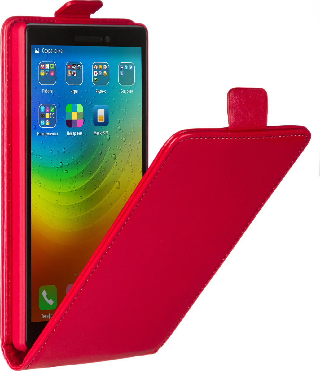 фото Skinbox Flip Case чехол для Lenovo Vibe X2, Red