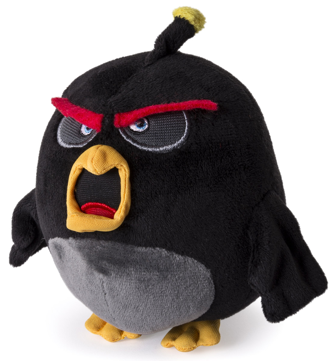 Angry Birds Мягкая игрушка Птица Bomb 13 см — купить в интернет ...