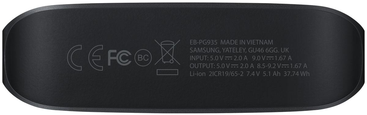 фото Samsung EB-PG935BBR, Black внешний аккумулятор