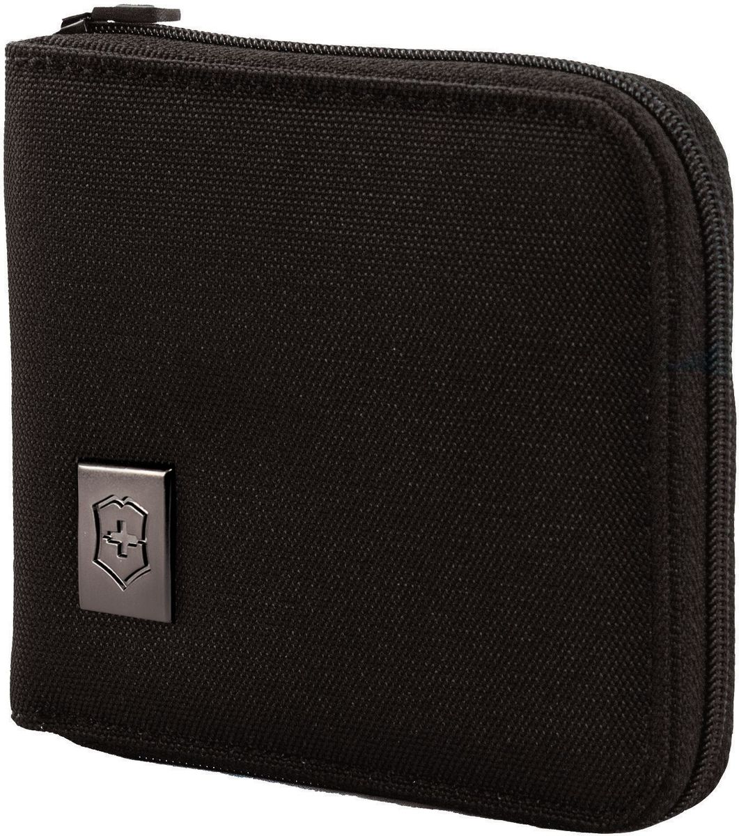 фото Бумажник Victorinox "Tri-Fold Wallet", на молнии, цвет: темно-коричневый. 31172601