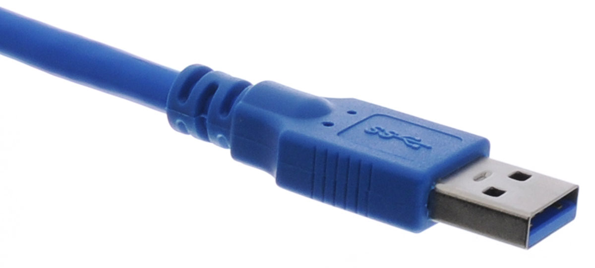 фото Greenconnect Premium GC-U3A03, Blue кабель microUSB 3.0-USB 3.0 (0,5 м)