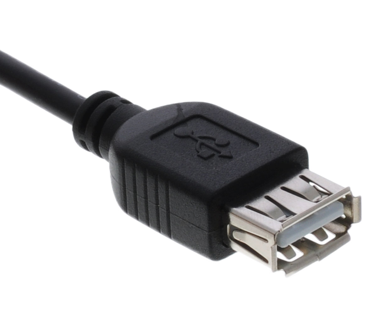 фото Greenconnect Premium GCR-UEC3M-BB2S, Black кабель-удлинитель USB 0.75 м