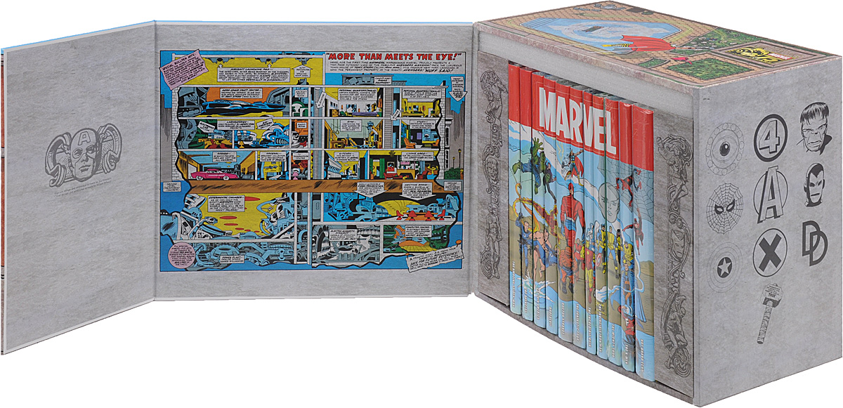 фото Marvel Famous Firsts: 75th Anniversary Masterworks Slipcase Set