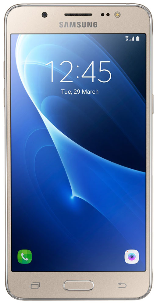 фото Смартфон Samsung Galaxy J5 2016, 16 ГБ, золотистый