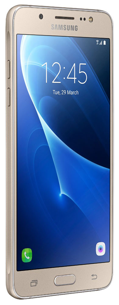 фото Смартфон Samsung Galaxy J5 2016, 16 ГБ, золотистый