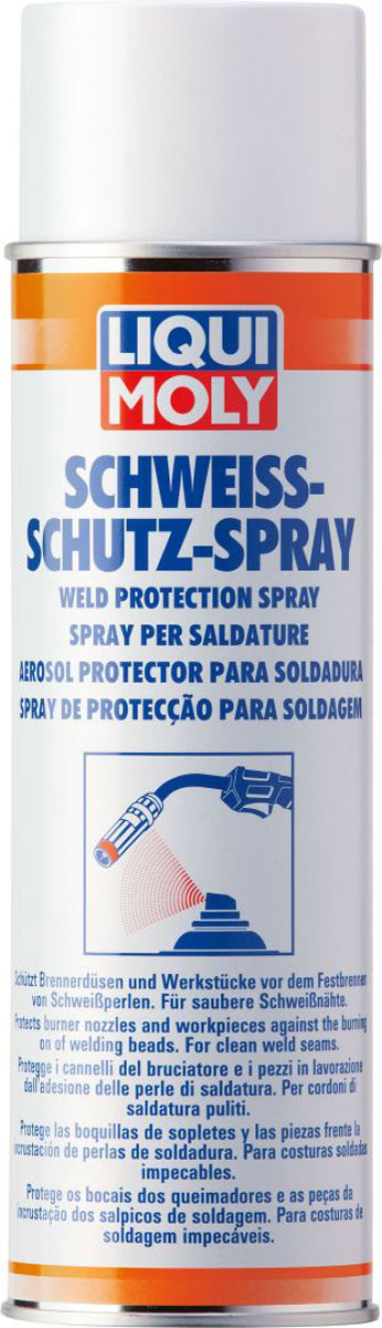 фото Спрей для защиты при сварочных работах Liqui Moly "Schweiss-Schutz-Spray", 0,5 л