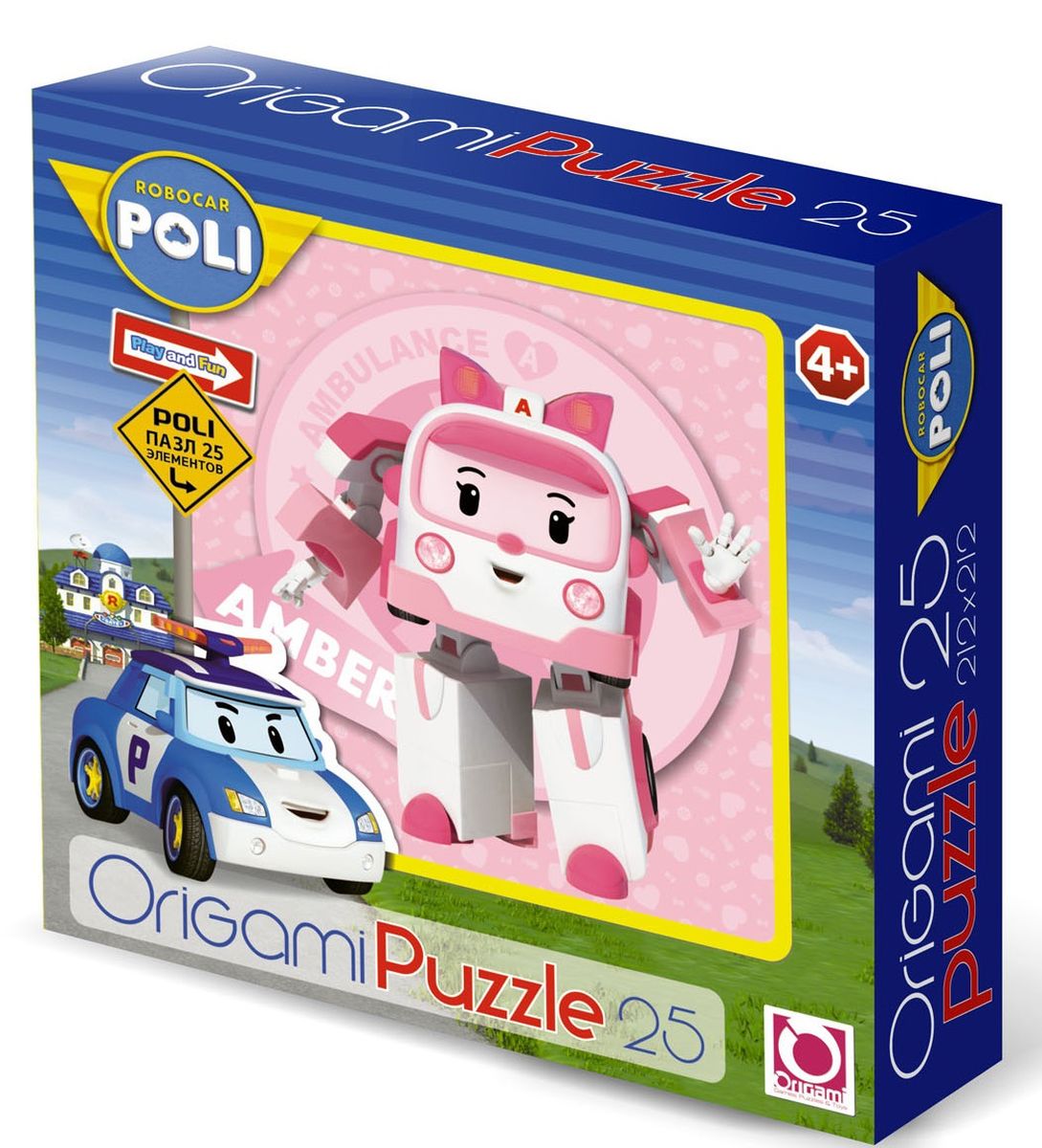 Оригами Пазл для малышей Robocar Poli 00161