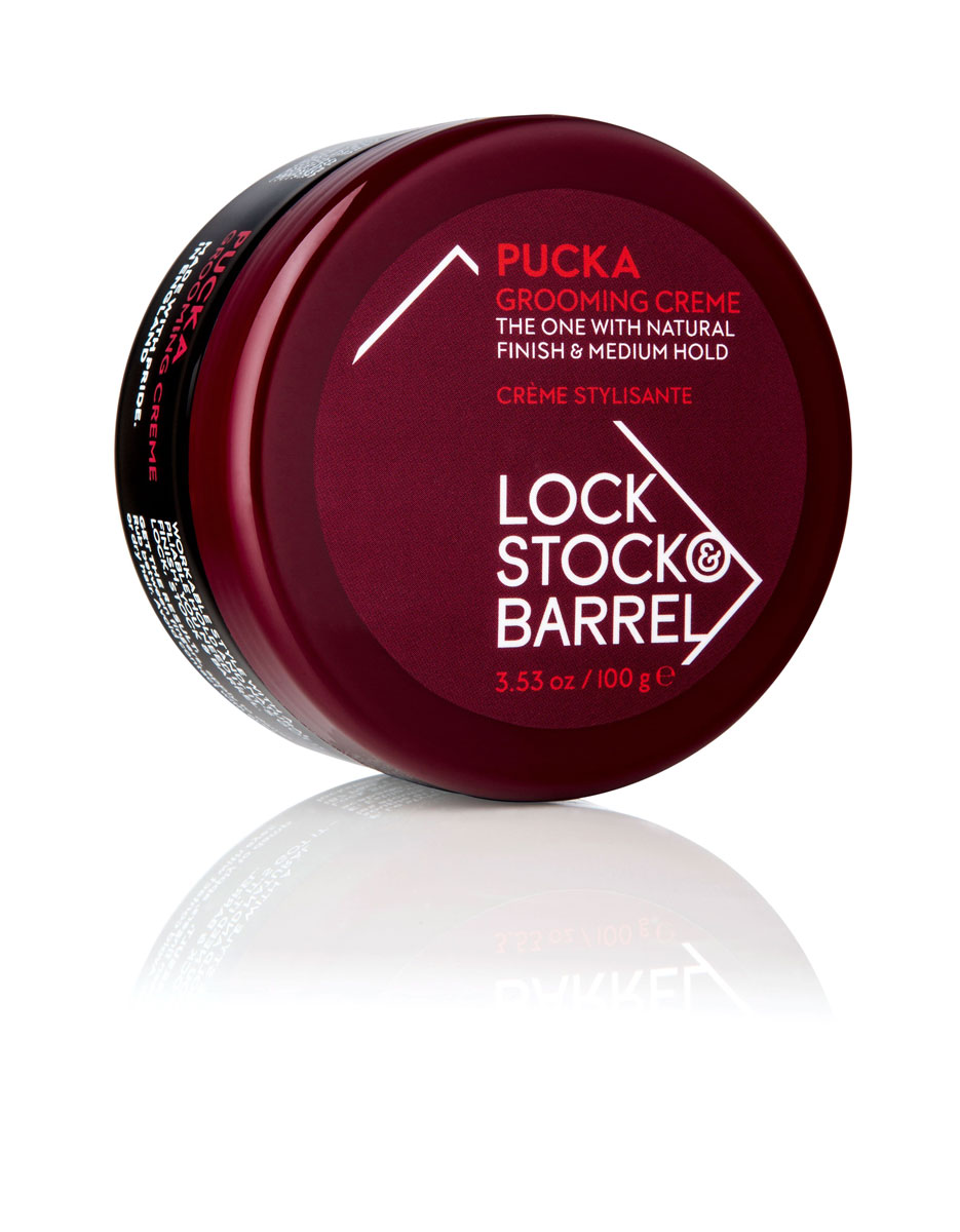 фото Lock Stock & Barrel Первоклассный груминг крем для создания гибкой текстуры и объема Pucka Grooming Creme 100 гр