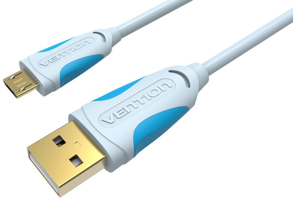 фото Vention USB 2.0 AM/micro B 5pin кабель (0,25 м)