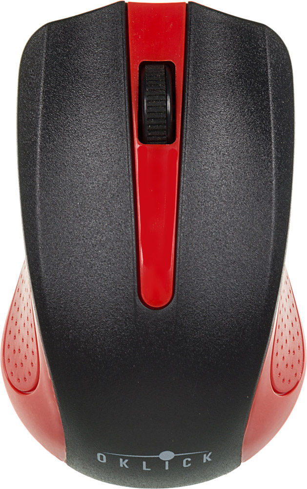 фото Мышь Oklick 485MW, Black Red