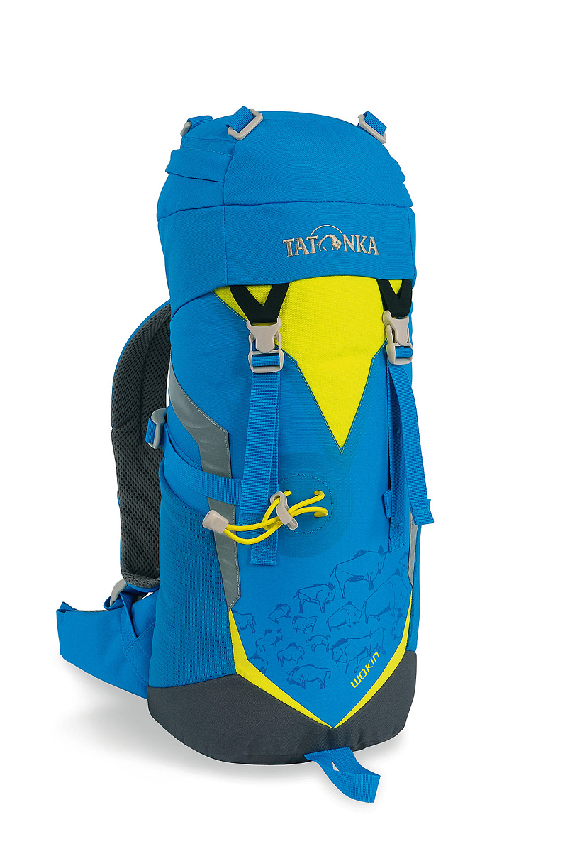 фото Рюкзак туристический детский Tatonka "Wokin", цвет: синий, желтый, 11 л
