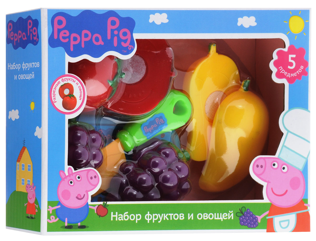 фото Peppa Pig Игрушечный набор фруктов и овощей Peppa pig (свинка пеппа)