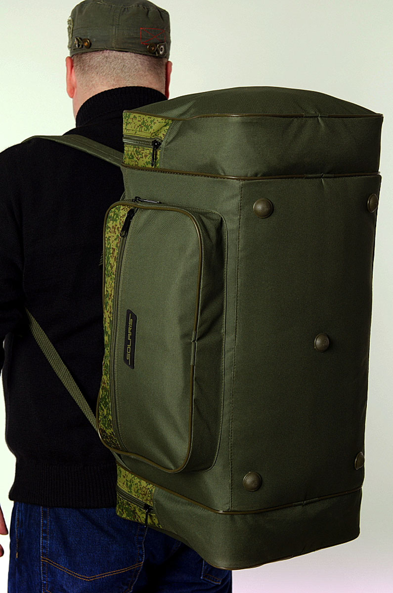 фото Сумка-рюкзак "Solaris", цвет : оливковый, 52 л. S5202