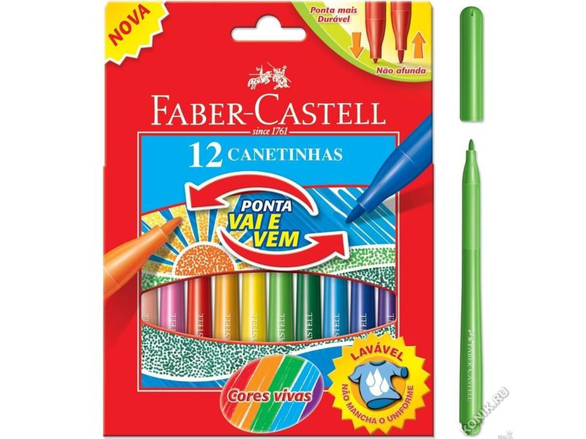 Faber-Castell Фломастеры 12 цветов