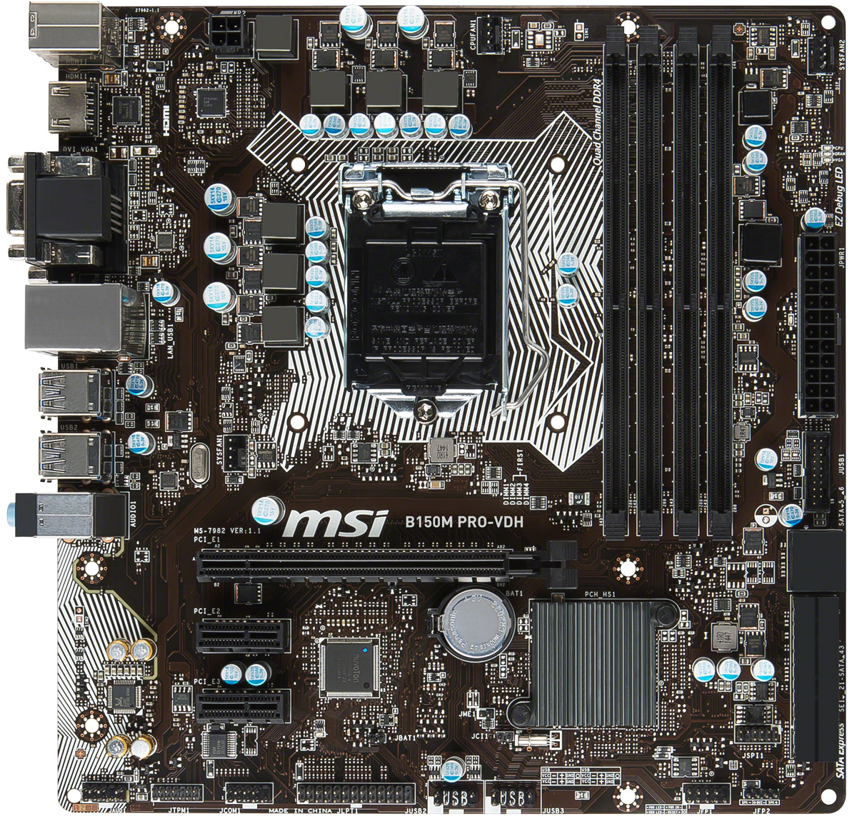 Schematic boardview MSI B250M PRO-VD / MSI B250M PRO-VH