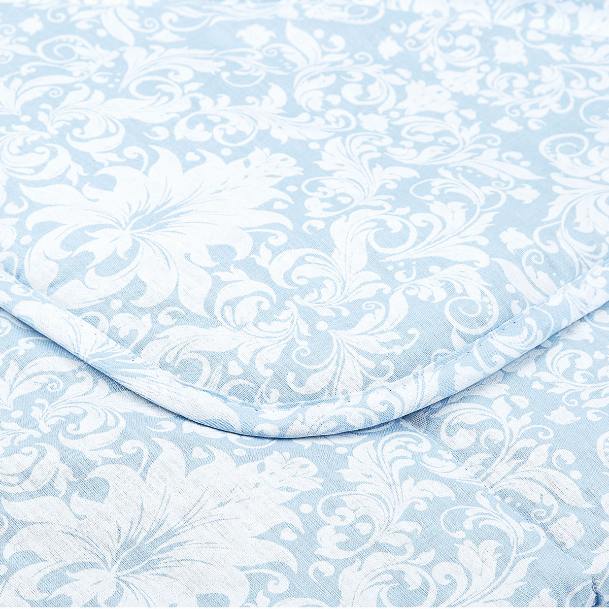 фото Одеяло Classic by T ''Лен Эко", наполнитель: лен, полиэфир, цвет: голубой, 140 х 200 см