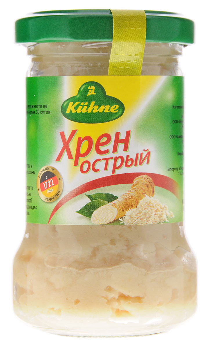 Хрен Kuhne острый, 140г