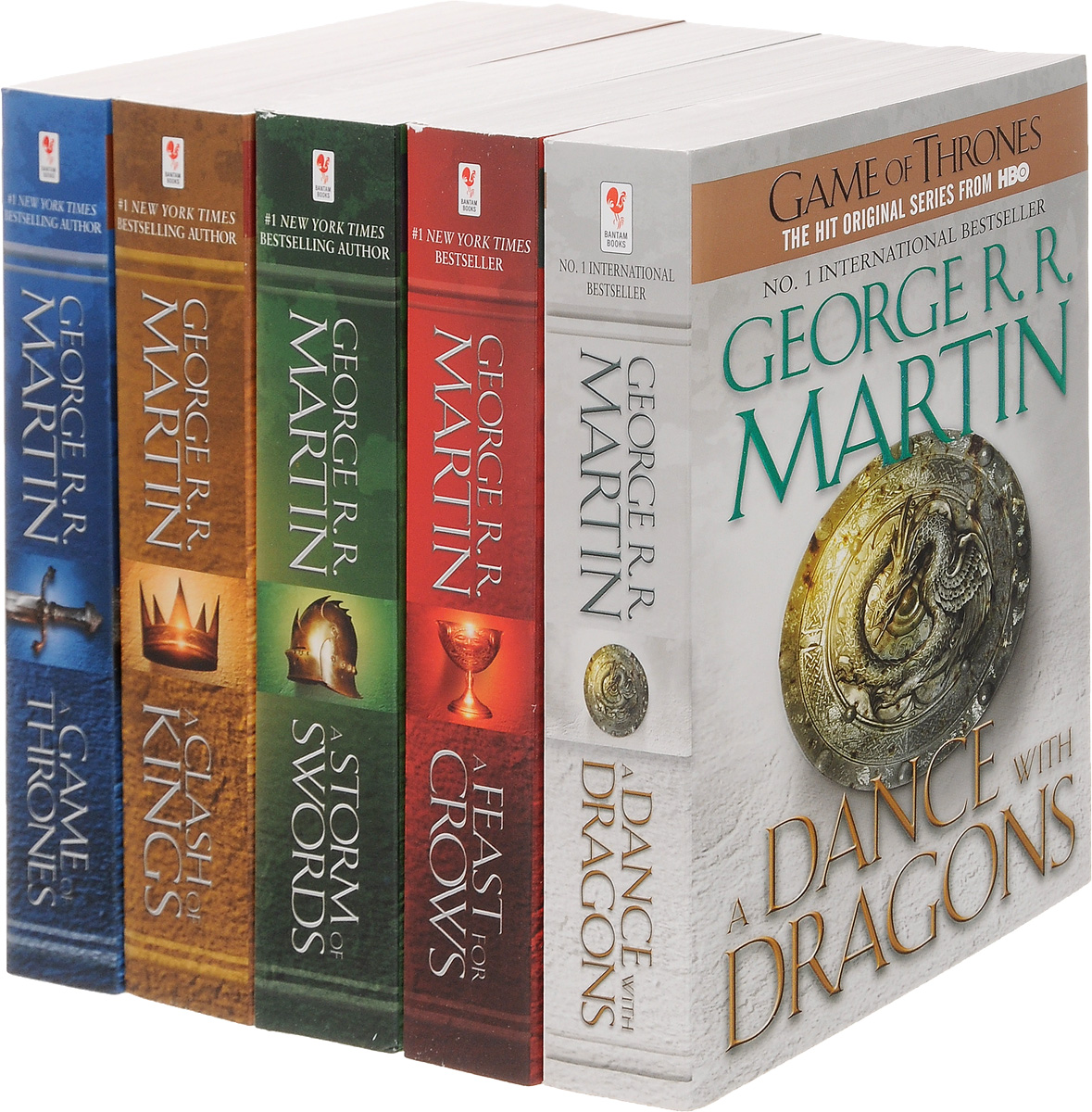 For the first time, all five novels in the epic fantasy series that inspire...