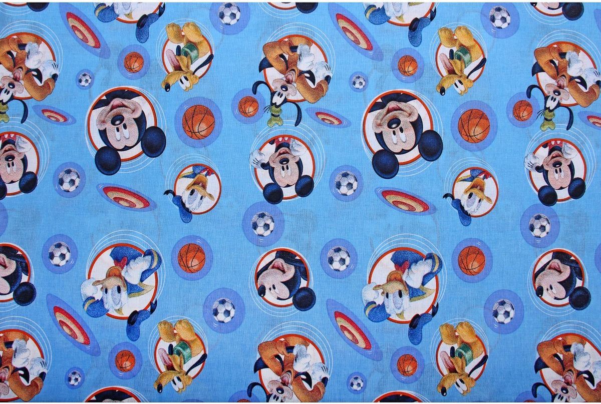 фото Disney Комплект детского постельного белья Микки Маус и его друзья 1,5 спальное