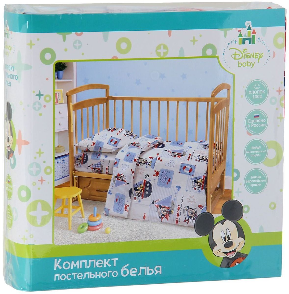 фото Disney Комплект постельного белья Микки Маус и друзья