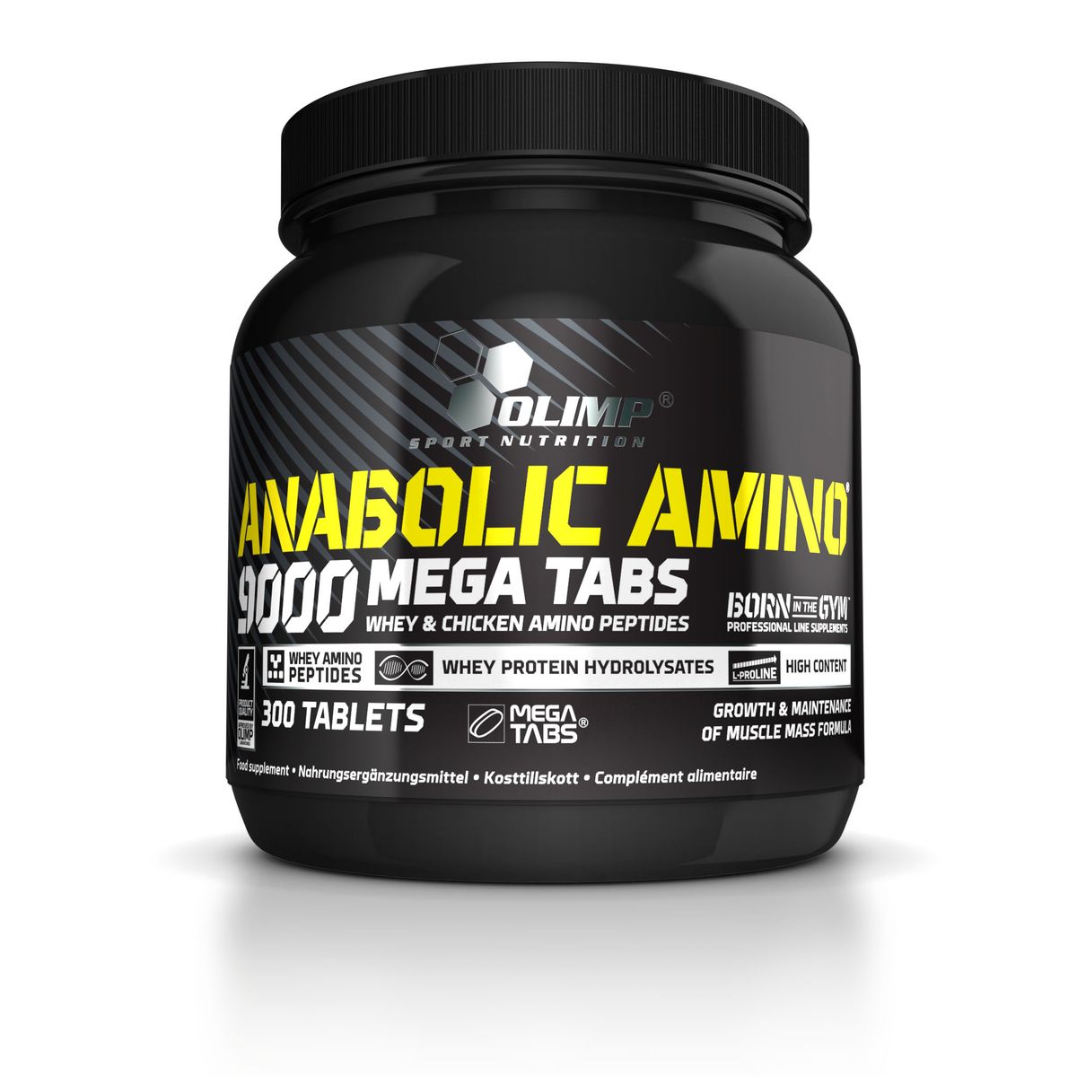 фото Аминокислотный комплекс Olimp Sport Nutrition "Anabolic Amino 9000 Mega Tabs", 300 таблеток