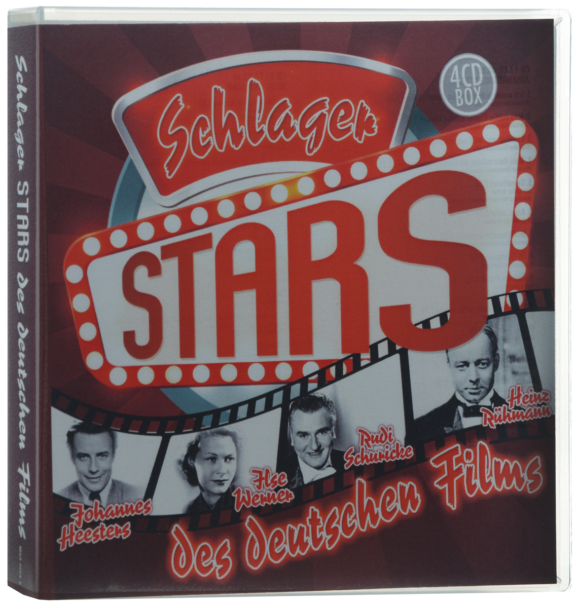 Иоганн Хестерс,Хайнц Руман,Руди Шурике,Илзе Вернер Schlager Stars Des Deutschen Films (4 CD)
