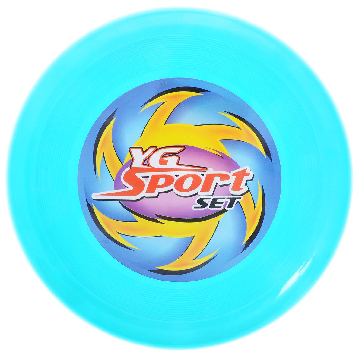 Спортивный летающий диск. Фрисби yg Sport yg40j, 25 мм. Фрисби Green Plast лт001.